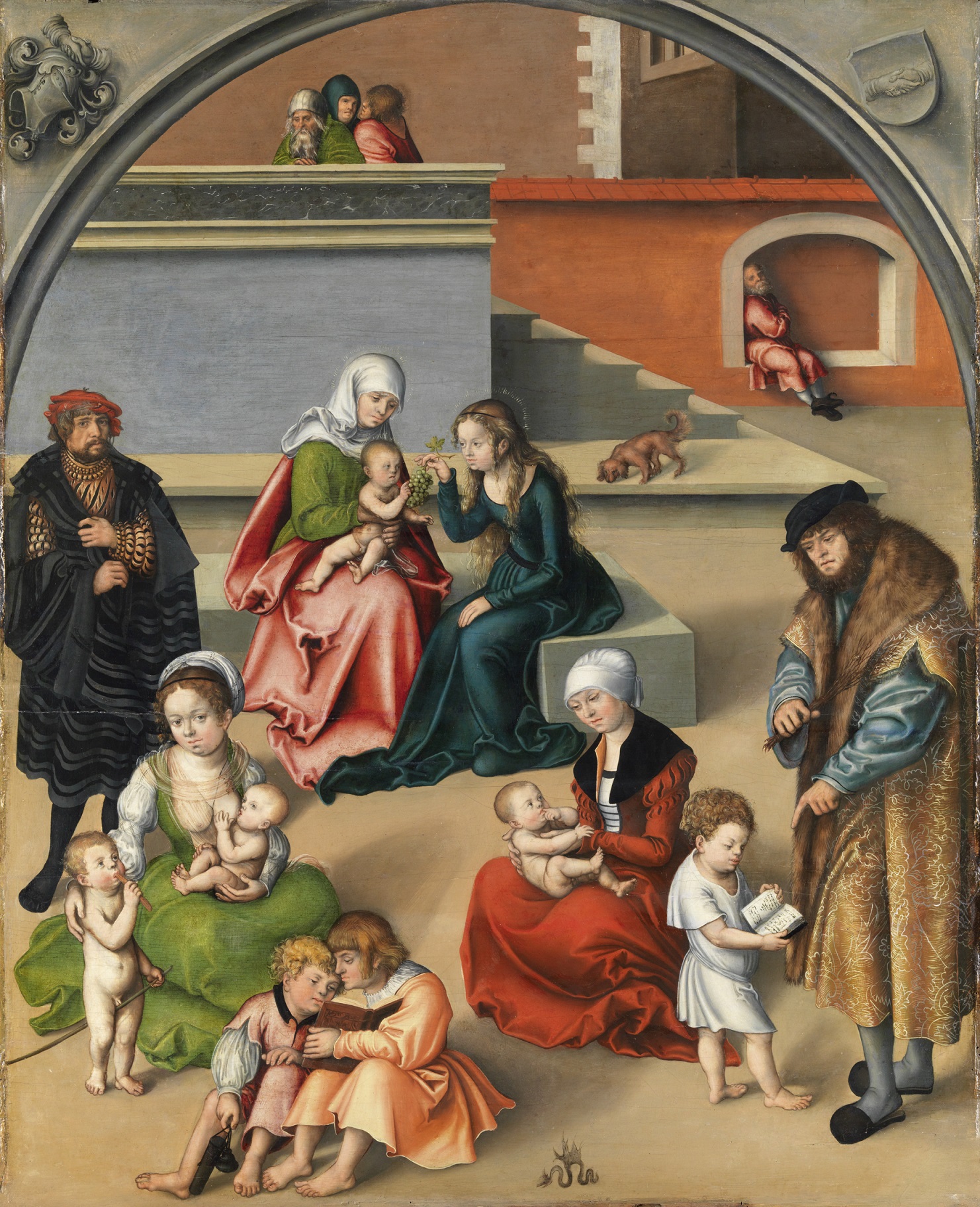 Lucas Cranach d. Ä., Die Heilige Sippe, um 1510–1512© Gemäldegalerie der Akademie der bildenden Künste Wien